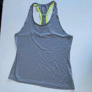 Athlete grey tank